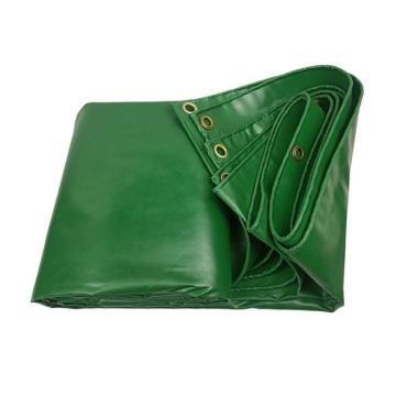 Green PVC Container Tarpaulin 480gsm Waterproof Truck Tarpaulin