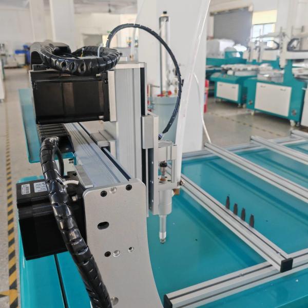 8 Heads Glue Dispensing Robot with 600*600mm Working Range and Precise Stepping Motor for Backlit Panel Light Assembly