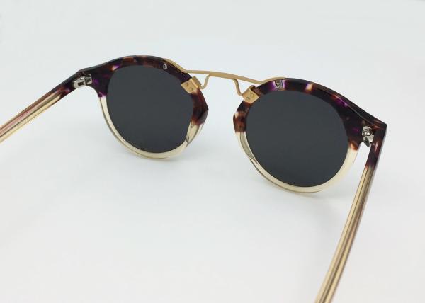 Lamination acetate sunglasses Lady's accessories bestselling pattern