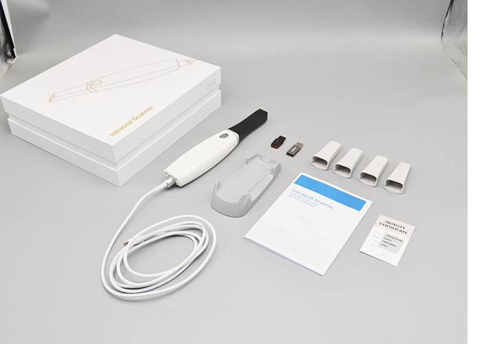 High Scanning Accuracy 3D Dental Intraoral Scanner Fast Speed Lightweight Design