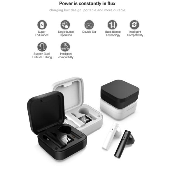 Bluetooth 5.1 Signal True Wireless Stereo Earphone Touch Control