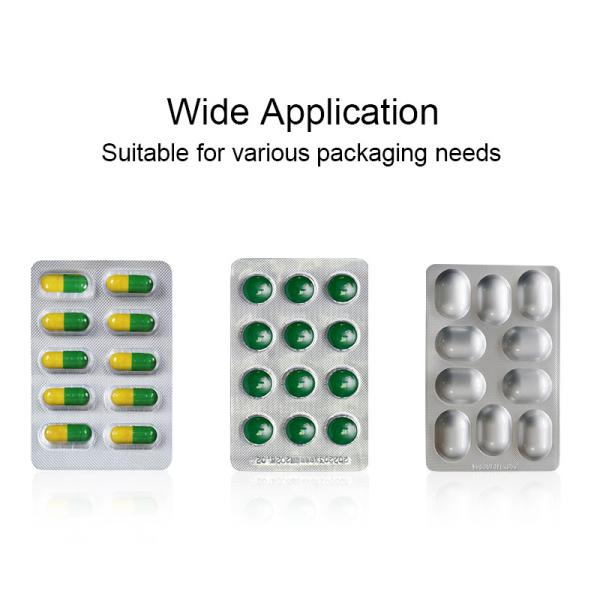 4200 Plates/h  Automatic Pill Blister Packing Machine With 36 Months Warranty