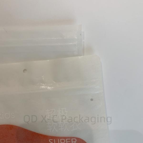 Non Woven Zipper Small Black Pants Booty Pants Ziplock Bag Towel Underwear Leggings Clothing Bag