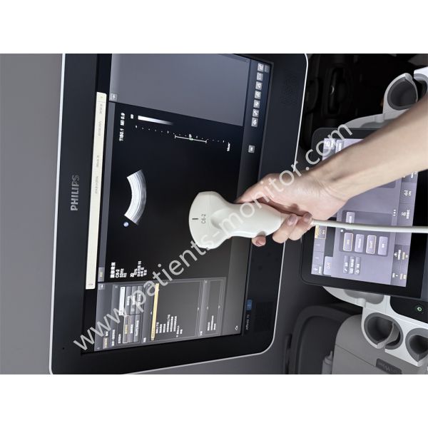 New Original PHiliph C6-2 Ultrasound Transducer Probe with 2-6MHz Frequency Range and 72° Field of View