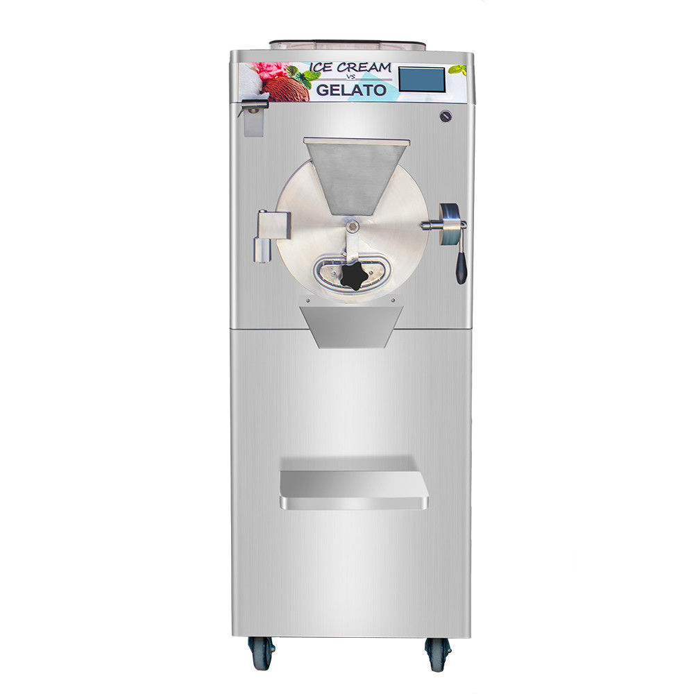 Commercial Batch Frozen Vertical Ice Cream Machine Frozen Catering Event Ice Cream Machine for Sale Brazilian Acai Freezer