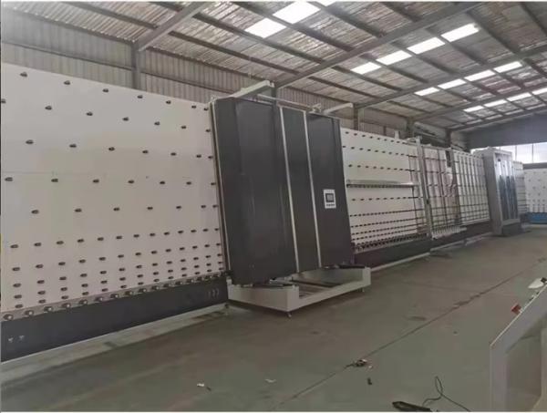 Máquina totalmente automática Máquina vertical de limpeza de vidro Máquina de limpeza de vidro isolado Máquina IGU vidro