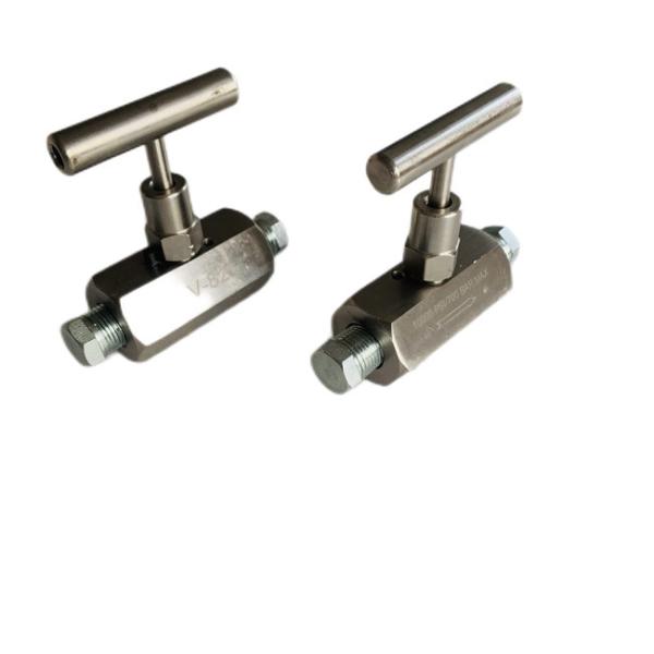 Stainless Steel High Pressure Throttle Valve Hydraulic Components Working Pressure 700Bar