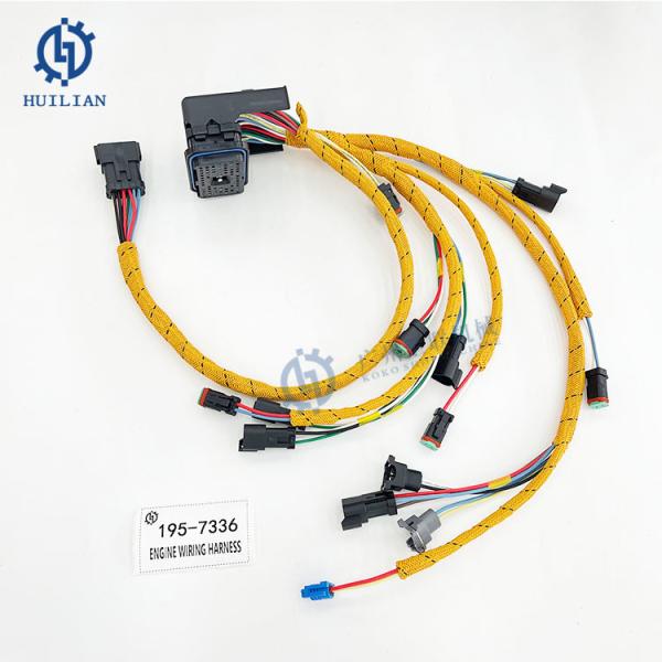 Excavator Wire Harness 195-7336 Engine Harness Wiring Harness Fits For 3126B Engine