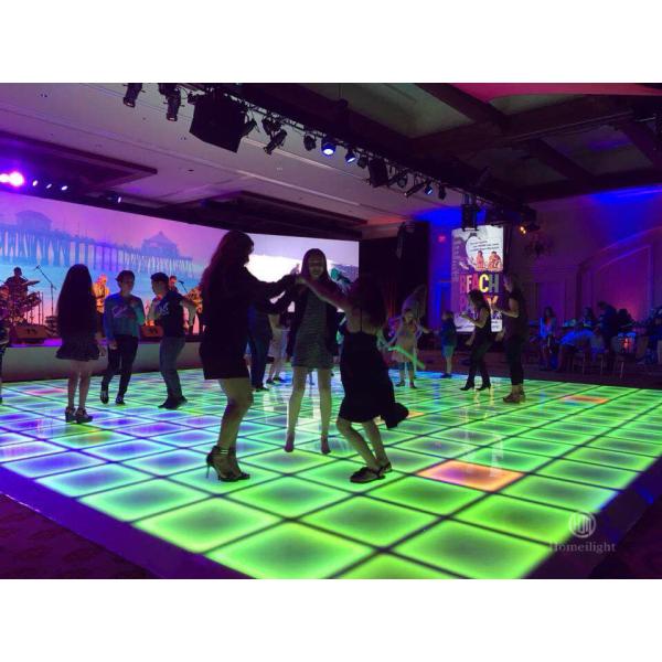 50x50cm LED Matte Frost Dance Floor Tile Panels For Wedding Party