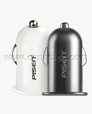 original Pisen car charge, car charge for all cell phone models, original Pisen charger