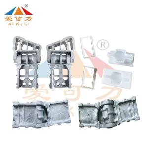 8 Iron Curved Arm Die Cast Parts   customizable Aluminum Alloy  Die Casting Products