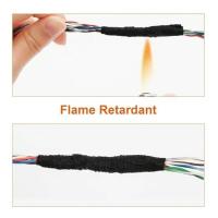 Tecido de lã retardador de chama Tecido automotivo WIre Harness Tape Cablagem de automóveis