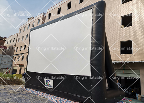 29 ft Large Inflatable Movie Screen / Inflatable Cinema Screen For Drive In Car