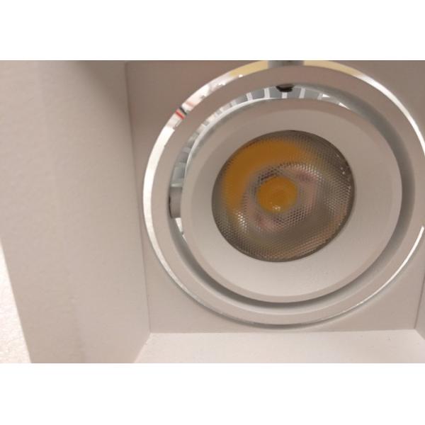 Shopping Mall 7 Watt Square LED Recessed Downlight 3000K Warm White CE CCC ROHS