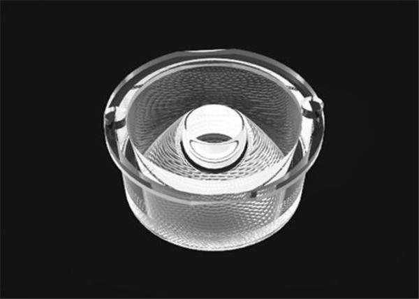 Lente antiofuscante do diodo emissor de luz de 20mm, lente de vidro material 3030 do diodo emissor de luz de PMMA/3535 microplaquetas do diodo emissor de luz
