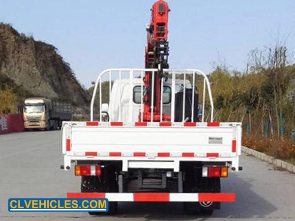 ISUZU N Series Cargo Crane Truck 4X2 3ton Lifting 4500mm Wheelbase