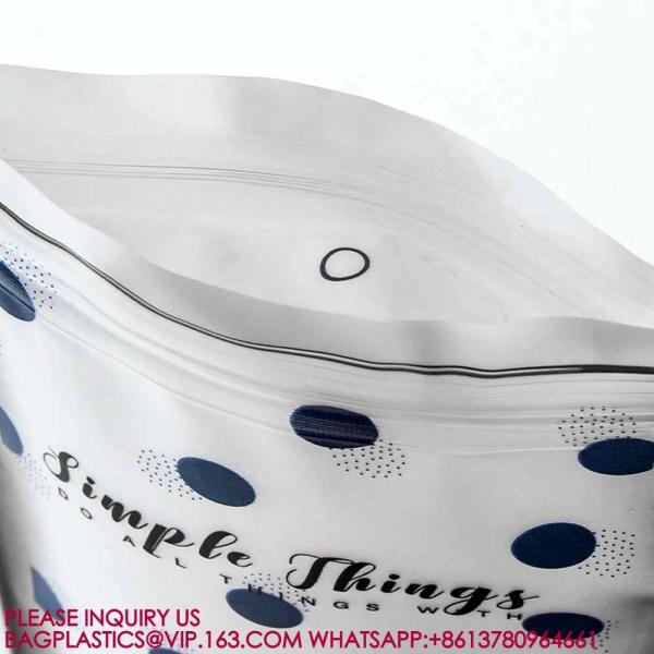 Bio Reusable Sealed Stand-Up Bag Window Zipper Bag Candy Snack Nut Food Packaging Bag