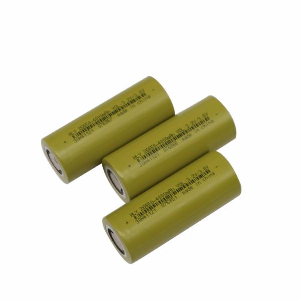3,2 BIS cilíndrico recarregável solar da pilha de bateria Lifepo4 4000mAh do volt 26650