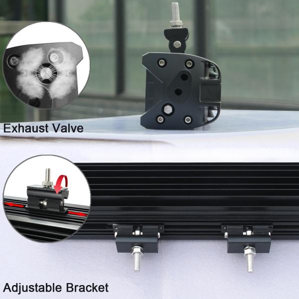 6D Lens 10 Inch 30W Single Row LED Light Bar 4x4 Offroad LED Driving Lights for Car Jeep Trailer Truck Boat 4X4 SUV UTV
