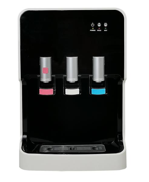 Compressor Cooling Pipeline Desktop Tabletop Water Dispenser 3 Taps OEM