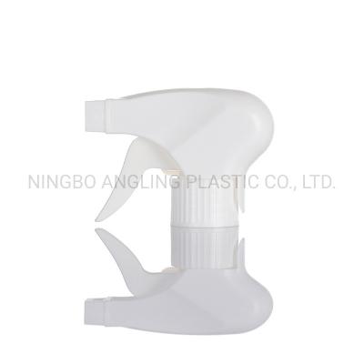 28/410 Pulverizador de gatilho de plástico branco para limpeza resistente a produtos químicos