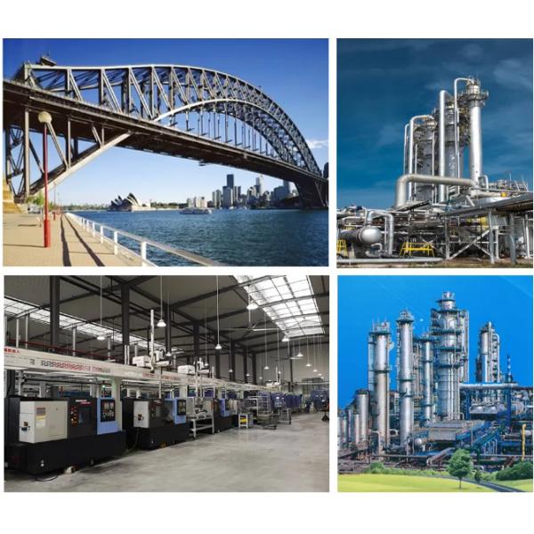 Угол 20x2-200x24mm нержавеющей стали 316 равный гальванизировал черное