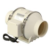 240V Mixed Flow Inline Duct Fan 150mm 200mm 250mm 315mm For Air Quantity 162-252