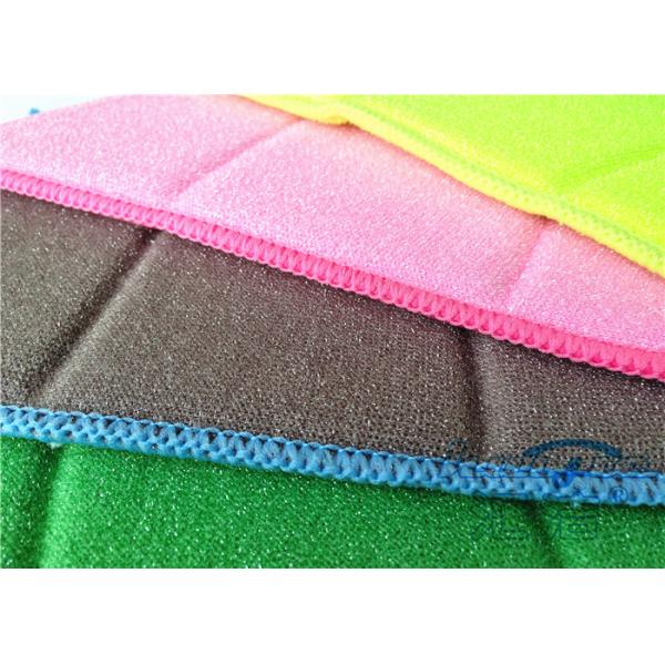 Reusable Microfiber Dishcloths Green , Kitchen Dish Towel 17 x 23cm