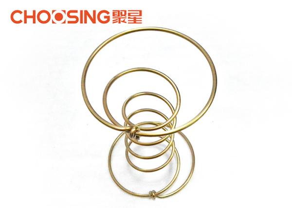 High Carbon Compression Coil Seat Springs , Upholstery Spring Units Great Durability