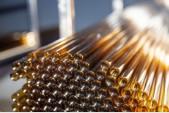 Tubo de vidrio de borosilicato transparente / de color ámbar bajo / neutro para envases farmacéuticos