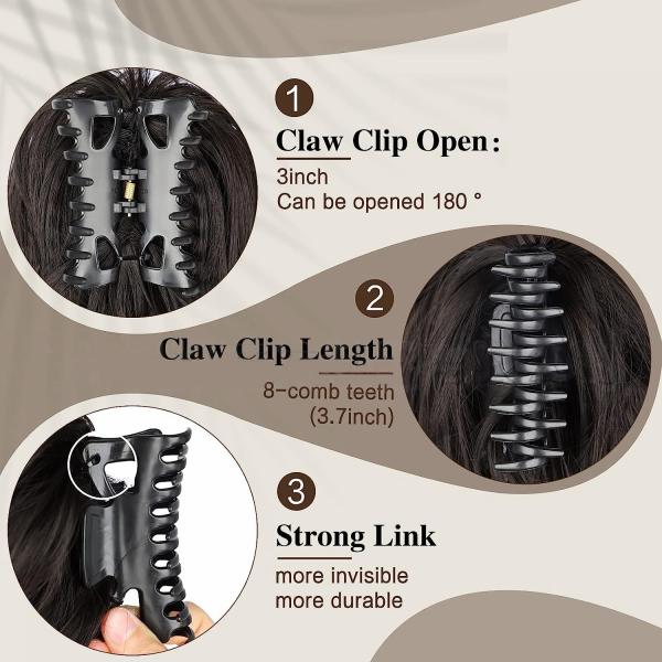 High Braided Ponytail Weave Human Hair Extension Medium Cap Size Can Be Styled Dyed And Permed
