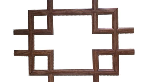 Function Dustproof Georgian Bar Window Flower in Multiple Specifications and Colors