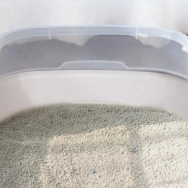 Pet Poop Clean Plastic Cat Litter Box with Oversized Open Design and Anti-splash Feature