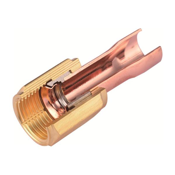 CFC HCFC HFC Nylon Refrigerant Hose Fittings / Refrigeration Copper Fittings DN1～DN5