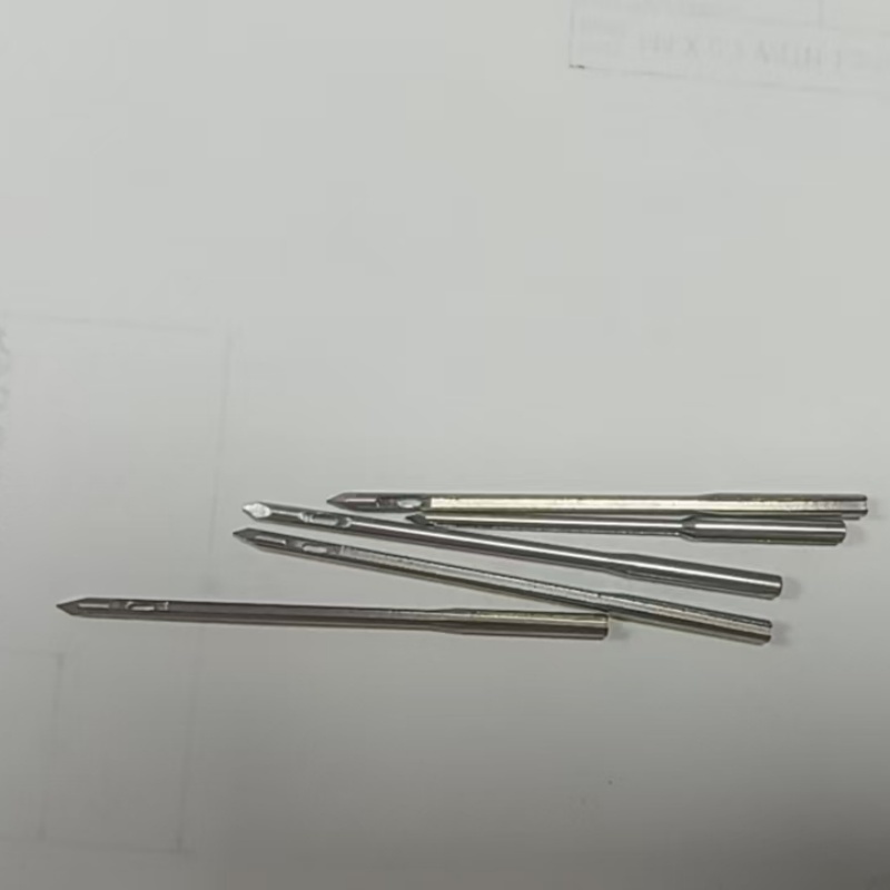 304 Stainless Steel Leather Threading Needle Long Slot Hole Milling