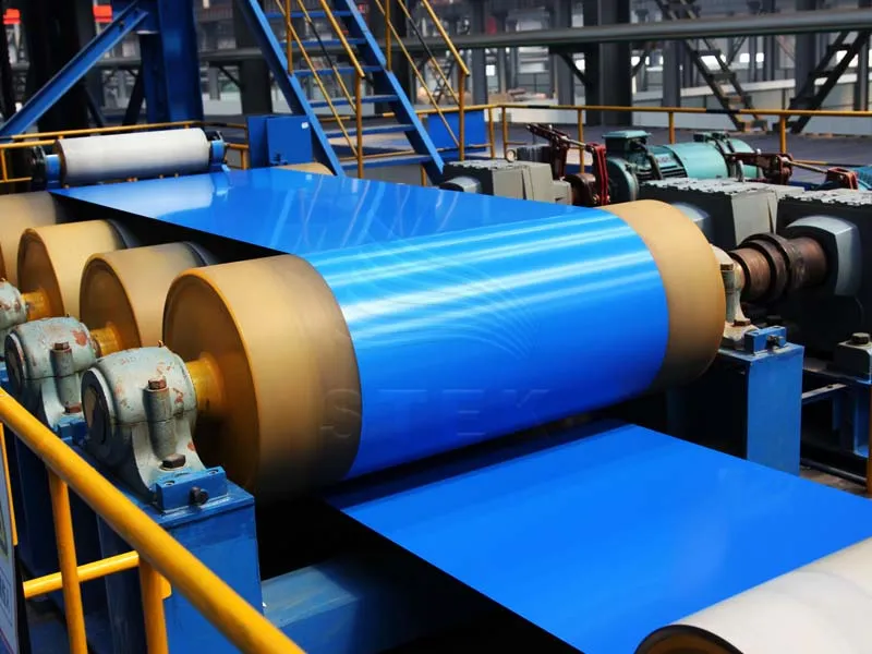 Bobines d'acier prélaqué PPGI S500GD S550GD, bobines d'acier galvanisé prépeint