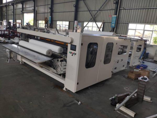 Coreless Xinyun Toilet Paper Cutting Machine Maxi Roll Rewinding
