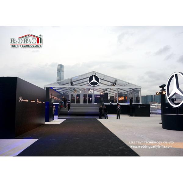 Waterproof Luxury Outdoor Event Tents With Transparent PVC Fabric Roof