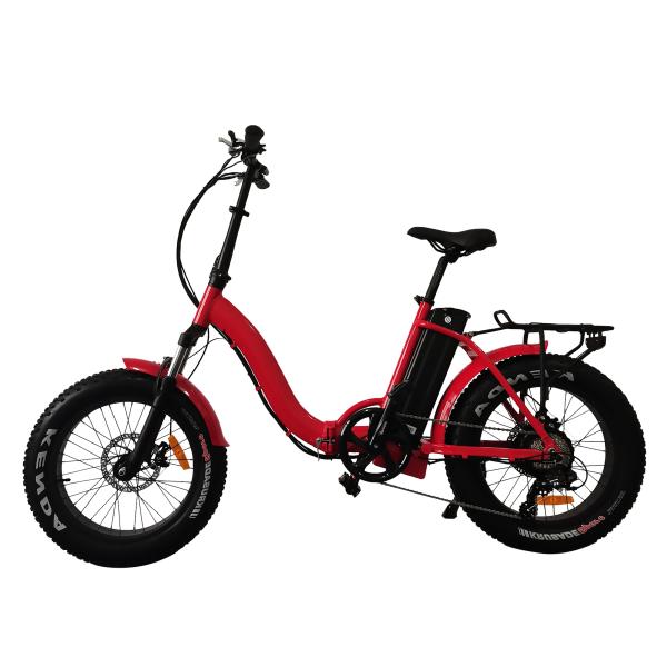 10ah 36v 20 Inch Electric Folding Bike 500 Watt Small Foldable Ebike