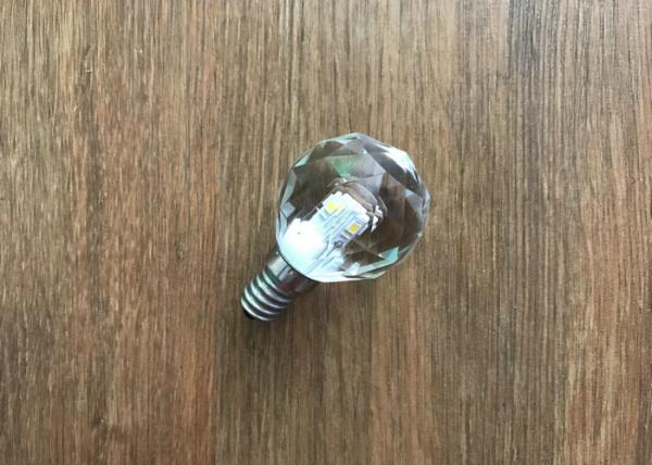 High Lumen Crystal Led Candle 3.3w Low Power Consumption With Blister Packing