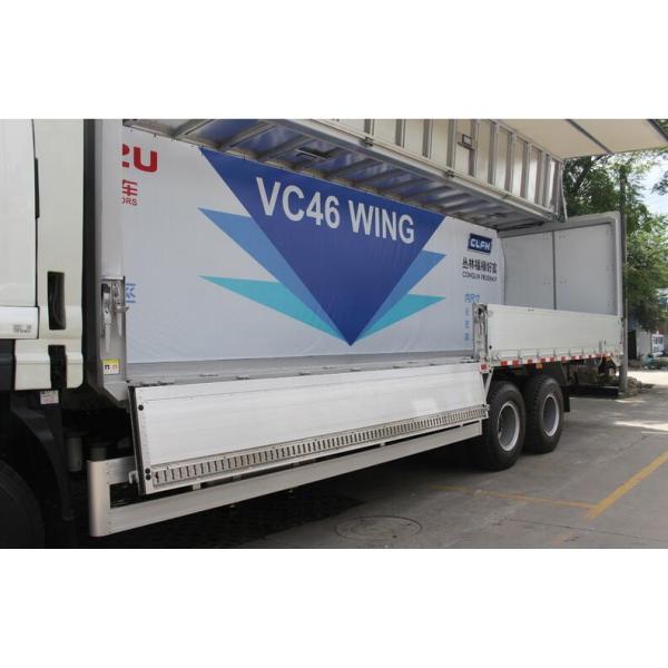Isuzu Chassis Small Cargo Truck 6*4 5 Tons Wings Opaning Truck for Transporting Dry Cargo