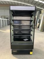 Le Cabinet réfrigéré 500L d'affichage ouvert de Multideck a adapté la couleur aux besoins du client