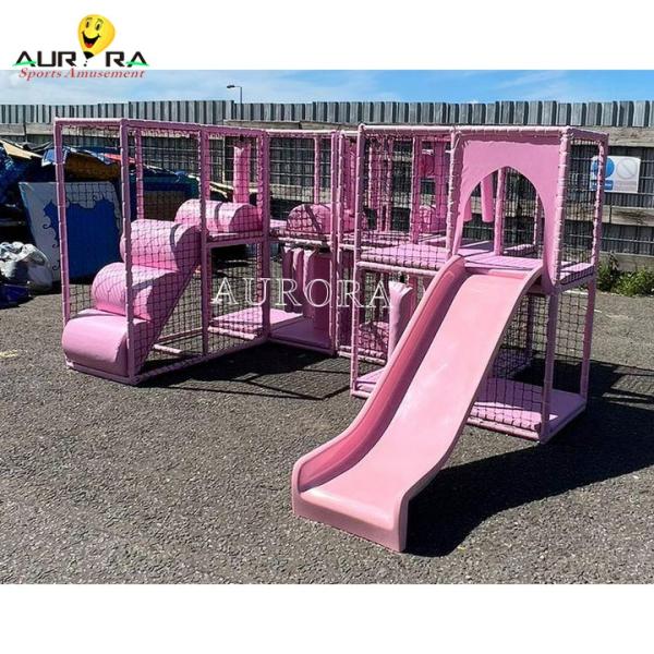 Soft Play Playground Crianças Indoor Outdoor Pastel Rosa Para Venda Sala Sensorial