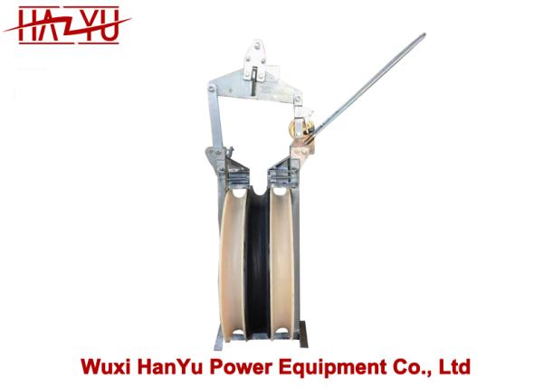 Stringing Pulley Aerial Helicopter 3 Sheaves Cable Stringing Pulley Block