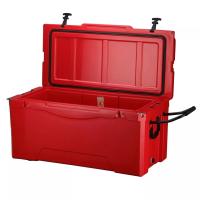 Refrigerador rodado plástico impermeável da caixa de gelo de 135QT Rotomolded