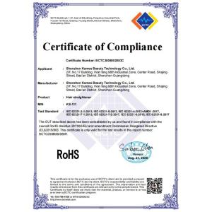 Shenzhen Mesky Technology Co.,Ltd Certificações