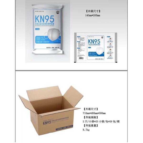 KN95 Face Mask CE Certificate Respirator With Valve Anti-Bacteria Anti-Dust
