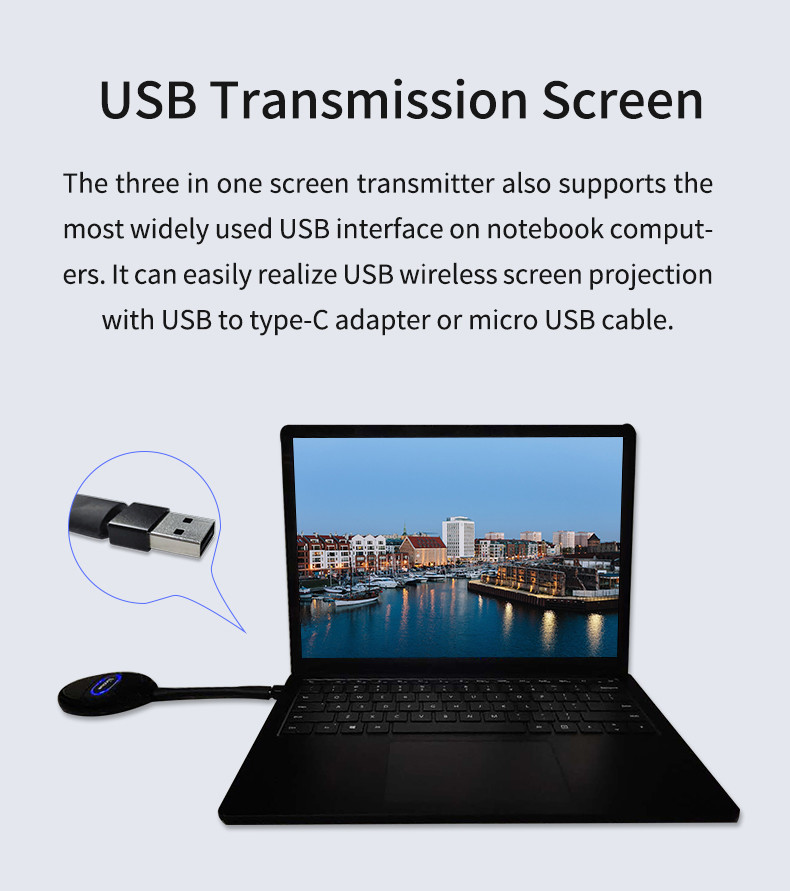 Система представления конференц-зала HDMI беспроводная, беспроводной видео- передатчик 5.8G