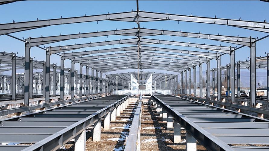 2.5 - 4.5 Meters Steel Structure Poultry House Chicken Coop Steel Frame EN1990