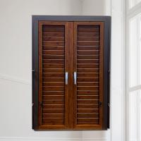 Crank Control  Aluminium Louvre Windows European Design External Louvres For Windows